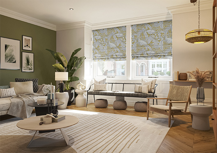 Caicos, Kiwi - Roman Blind - Image 6